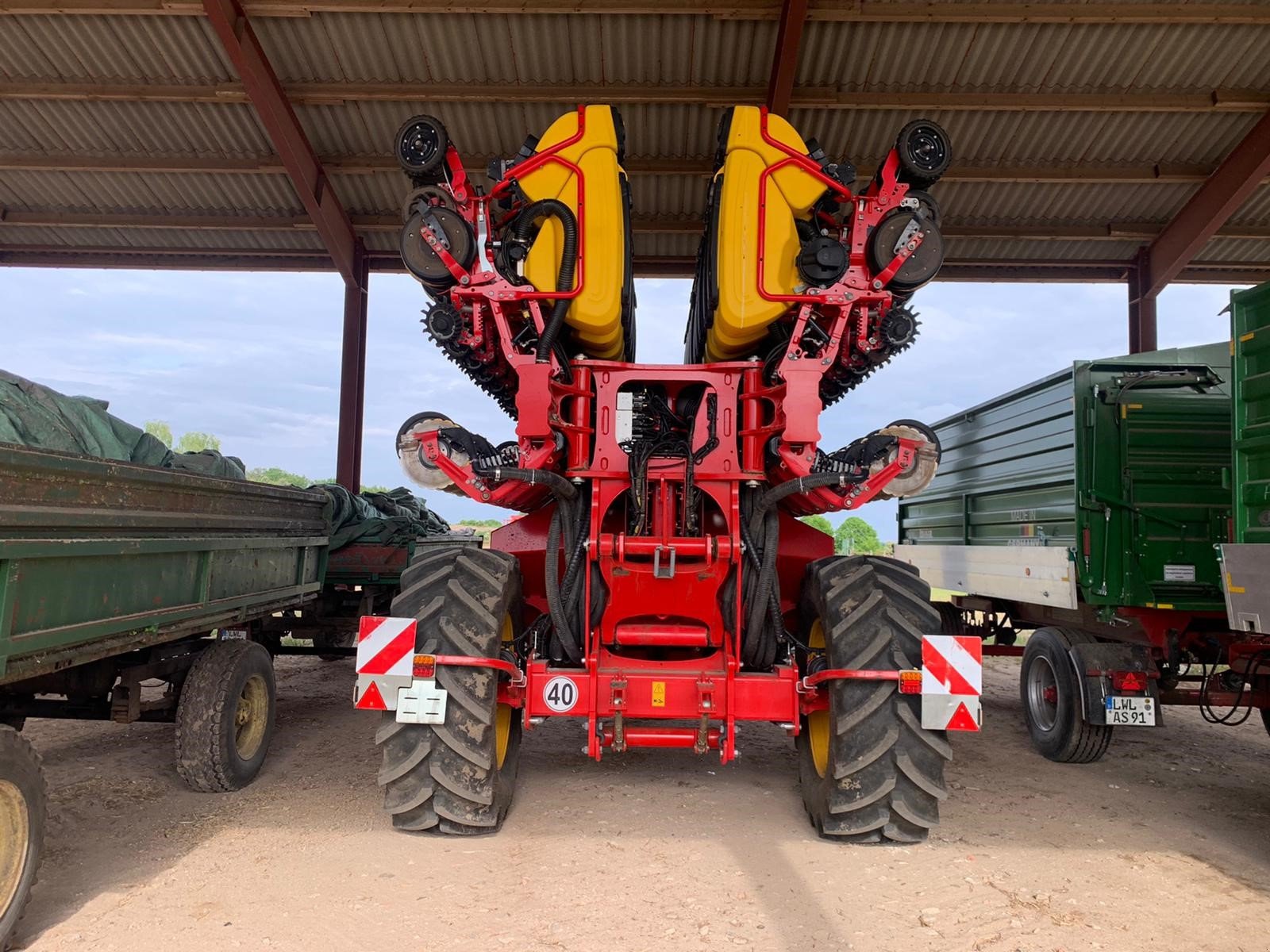 Einzelkornsägerät tip Väderstad TEMPO L 18, Gebrauchtmaschine in Upahl (Poză 6)